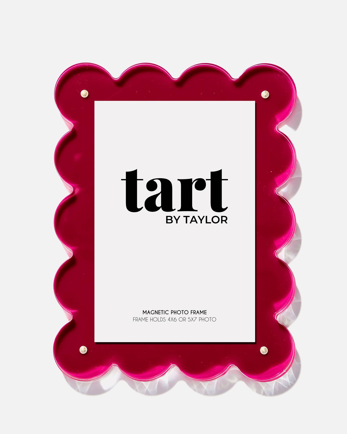 Magenta Acrylic Picture Frame