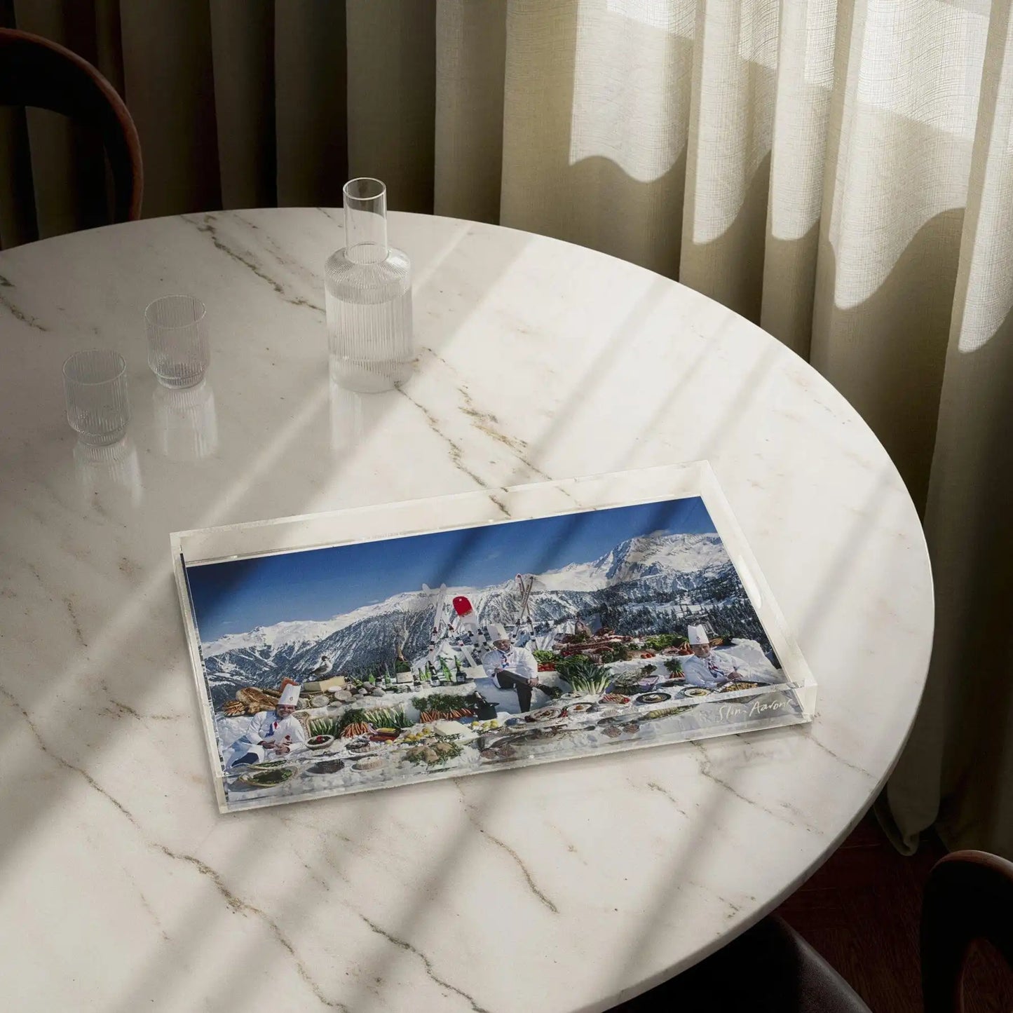 Culinary Heights Tray by Slim Aarons