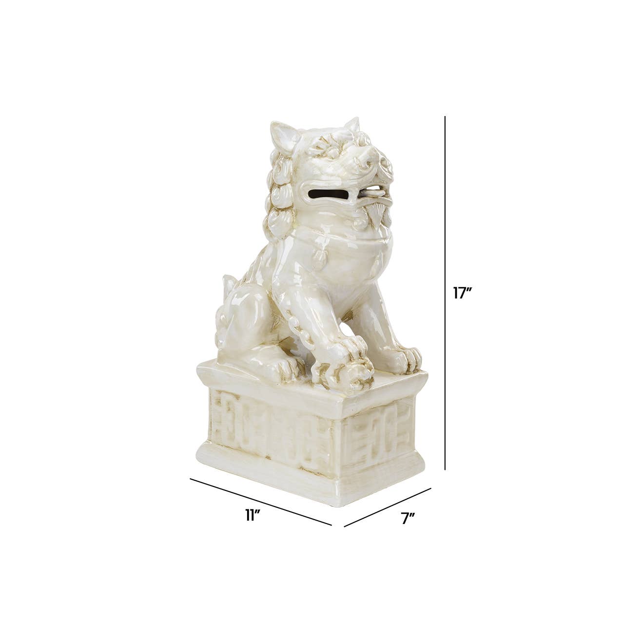 Fu Dogs Bookends, Set of 2