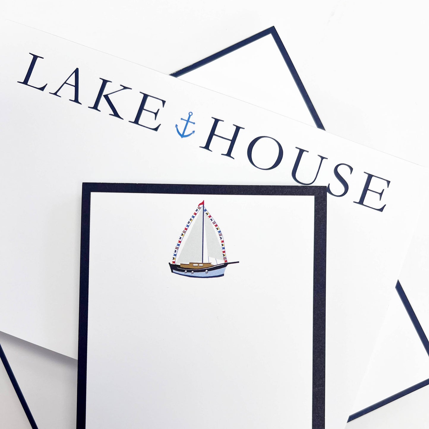 8.5x5.5 Lake House Slab Notepad