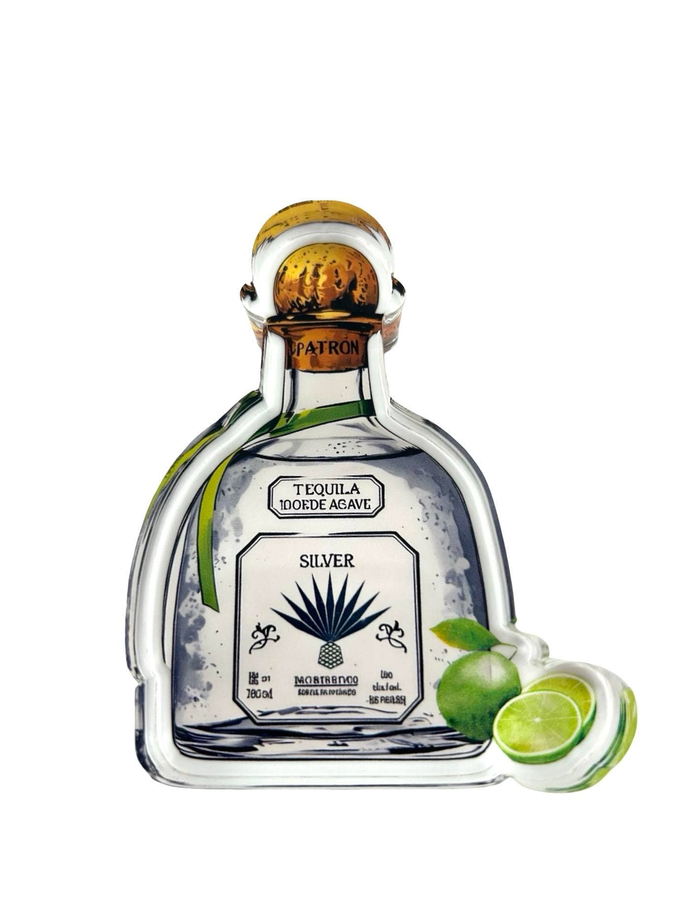 Acrylic Napkin Weight, Lime Cocktail