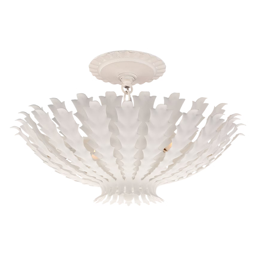 Hampton Mini Chandelier / Plaster White