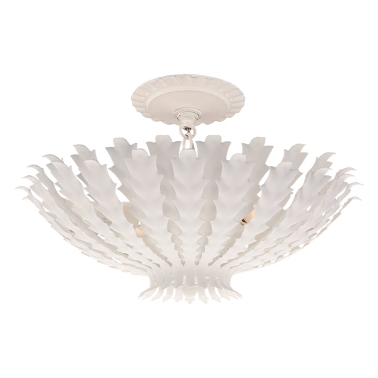 Hampton Mini Chandelier / Plaster White