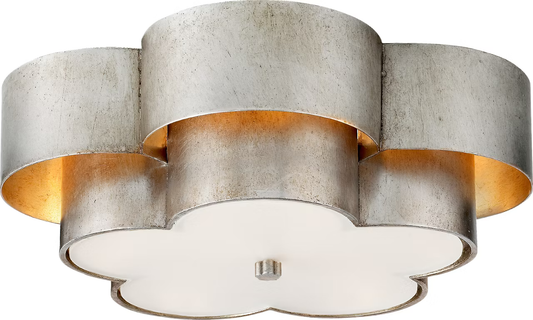 Arabella Large Flushmount Light / Silver