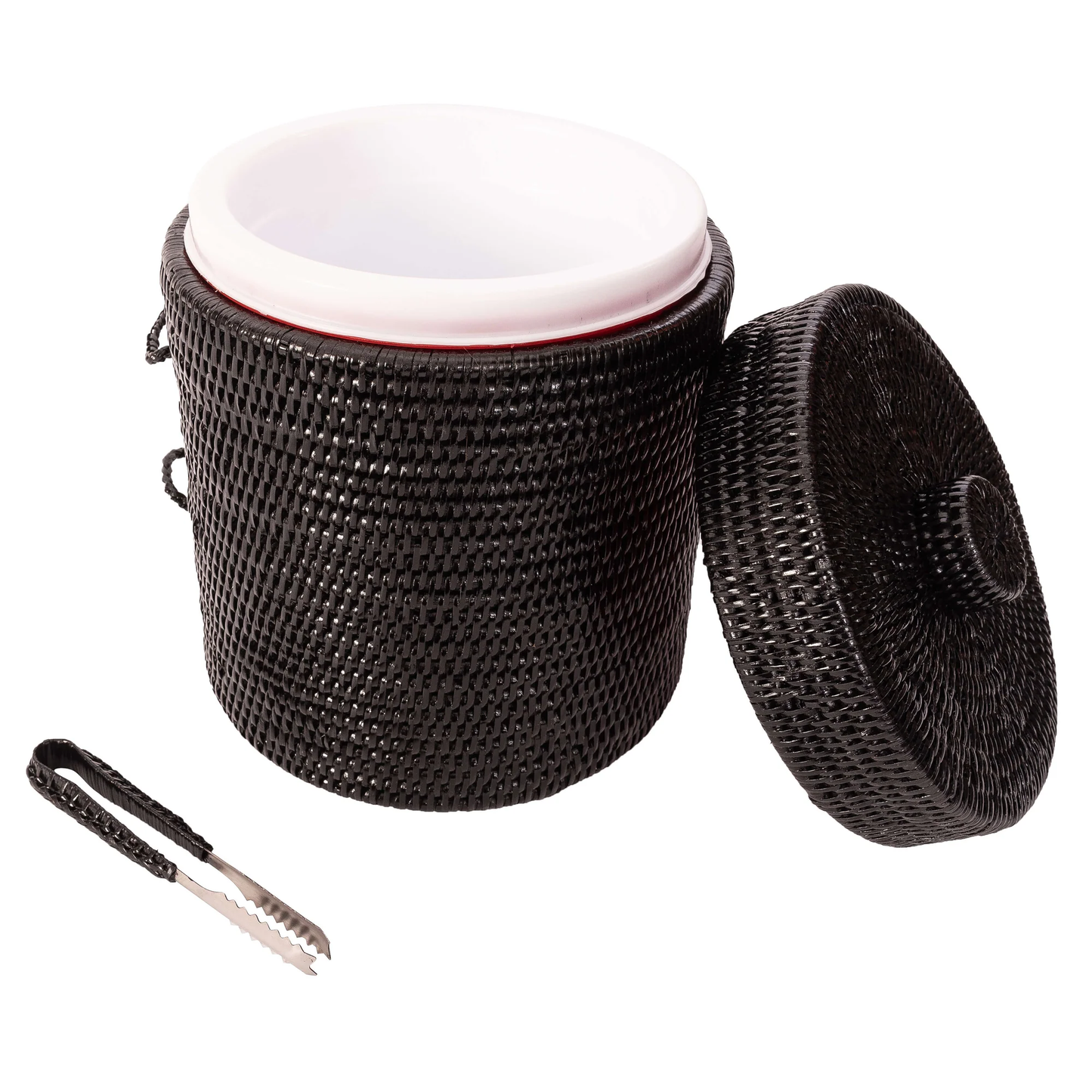 Rattan Large Ice Bucket /Black