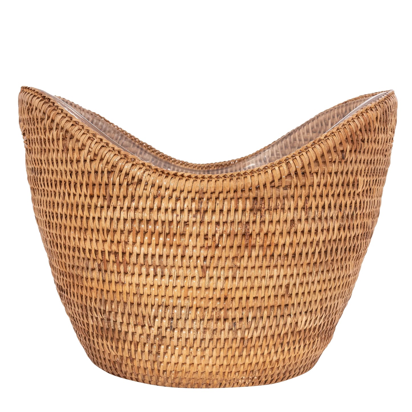 Rattan Champagne Bucket /Honey Brown