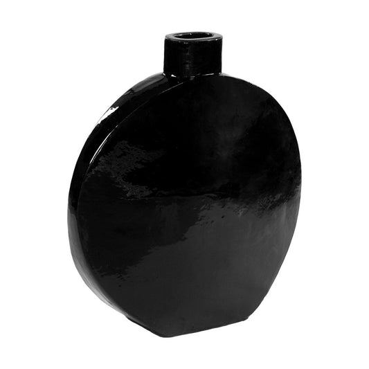 June Stoneware Vase - Black
