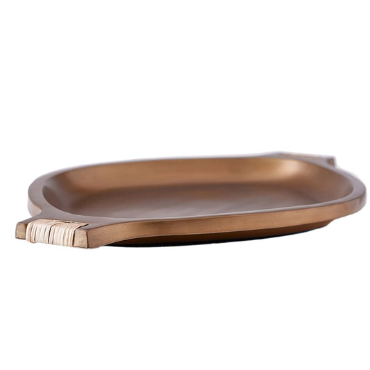 Tharon Tray - Antique Brass