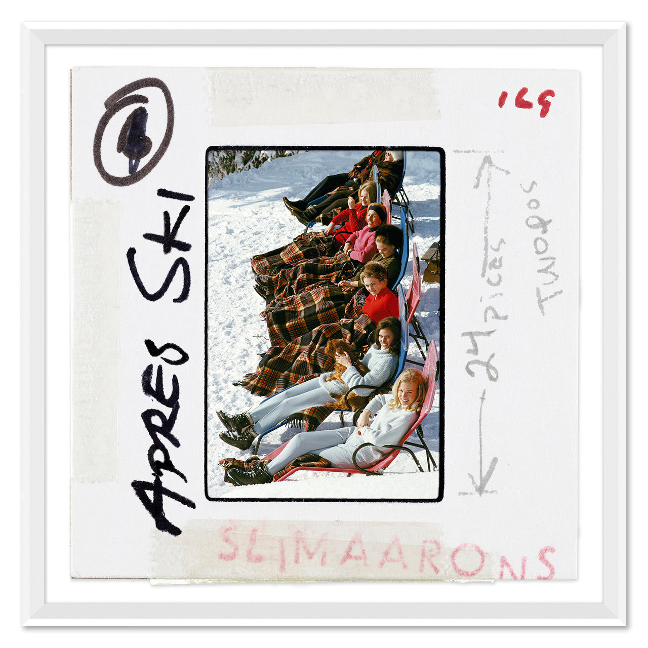 Slim Aarons "Apres Ski" Slide