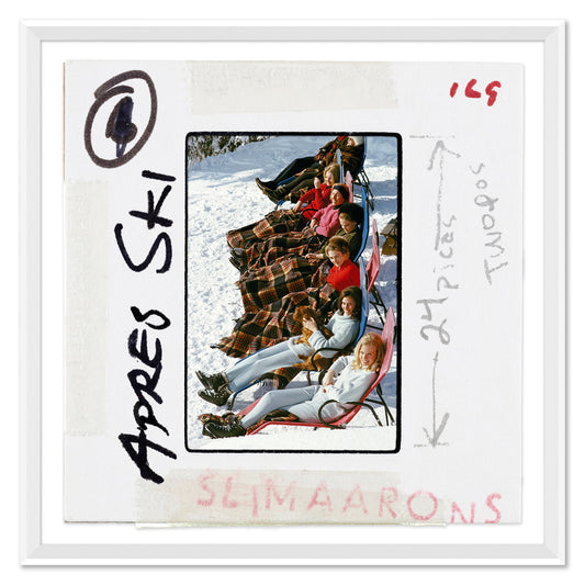 Slim Aarons "Apres Ski" Slide
