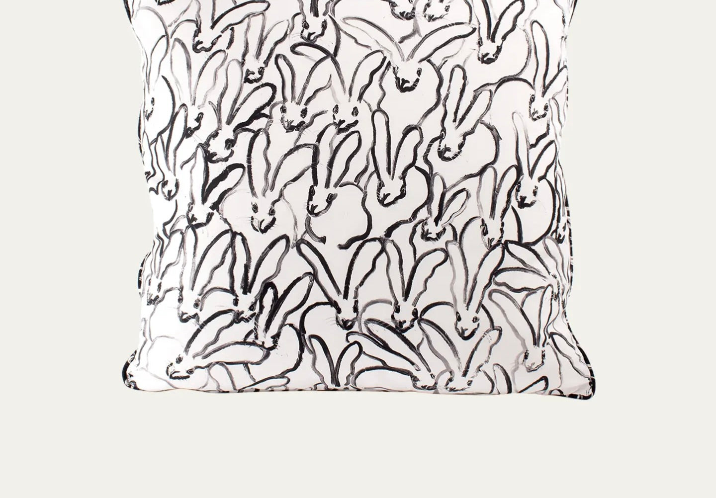 Hunt Slonem Bunny Pillow, 22"