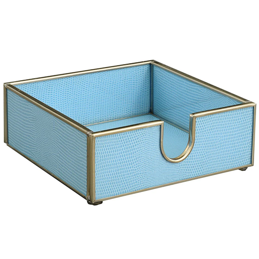 Blue Lizard Cocktail Napkin Holder