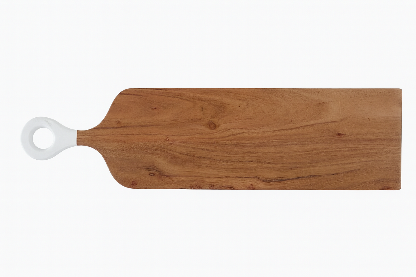 White Dip Handle Board