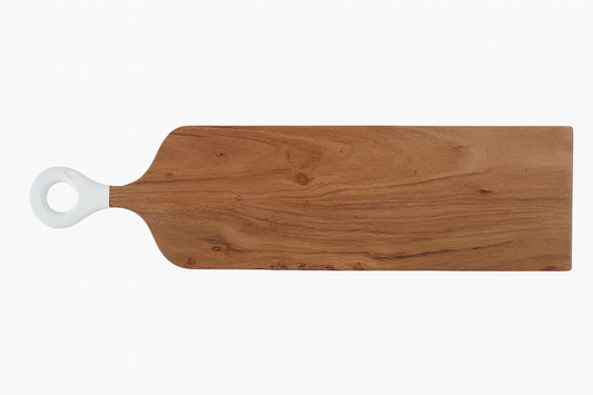 White Dip Handle Board