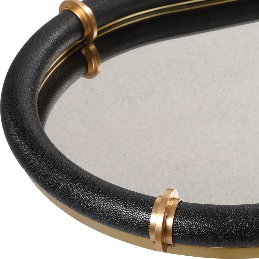 Cyprus Oval Tray / Black