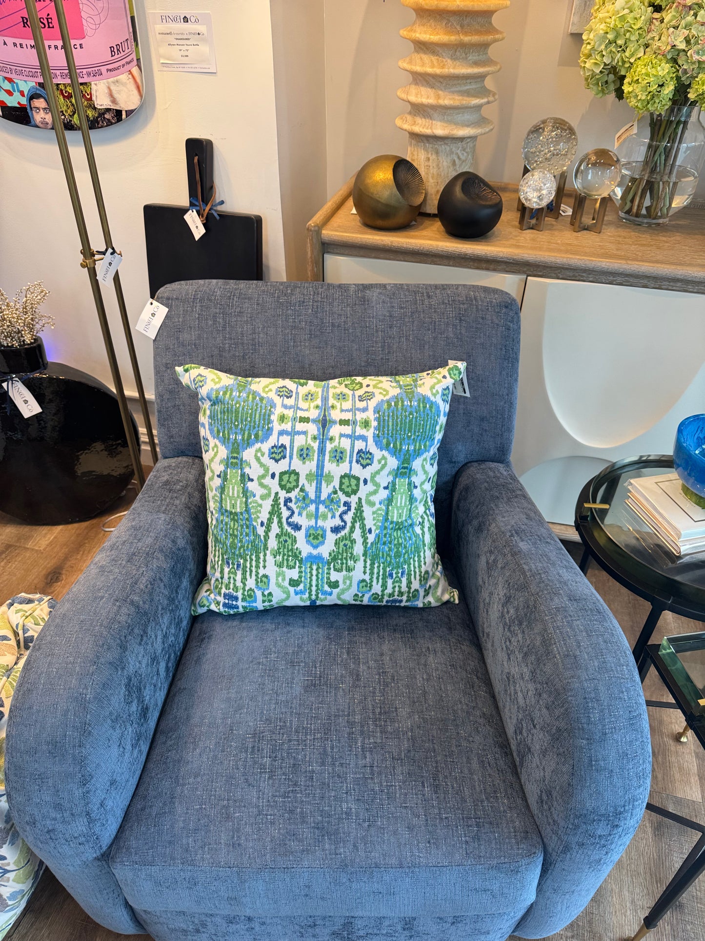 Ikat Pillow 20" x 20"