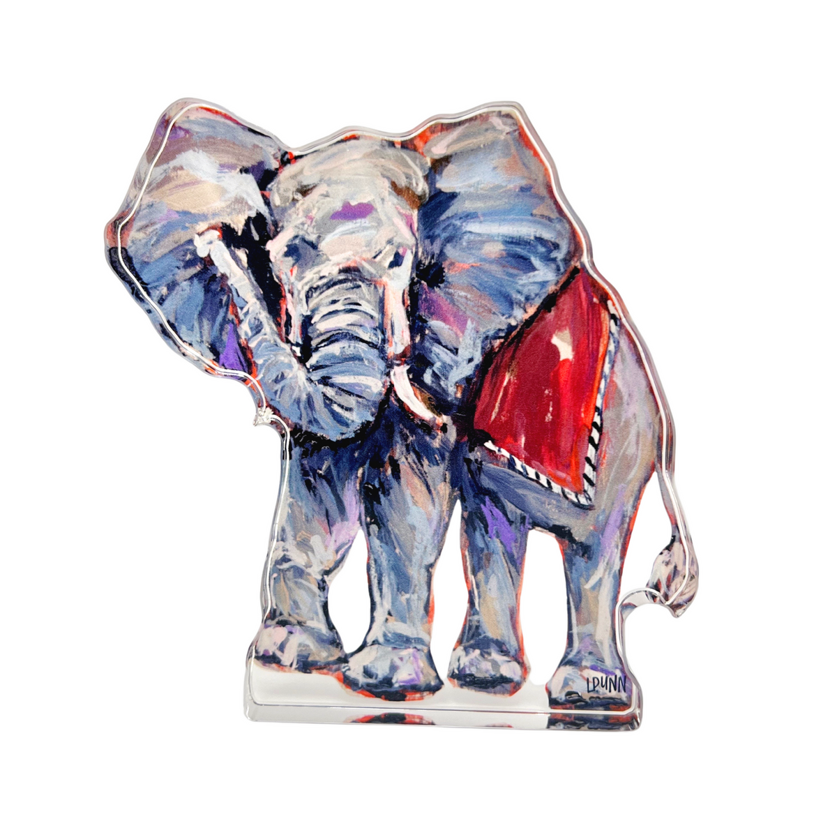 Alabama Elephant Game Day Acrylic Ornament