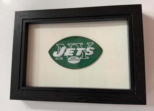 NY Jets framed patch