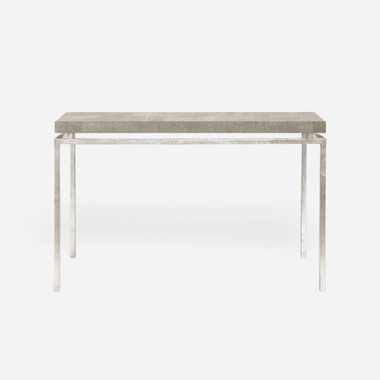 Benjamin Console, 48" x 18" Sand/Silver