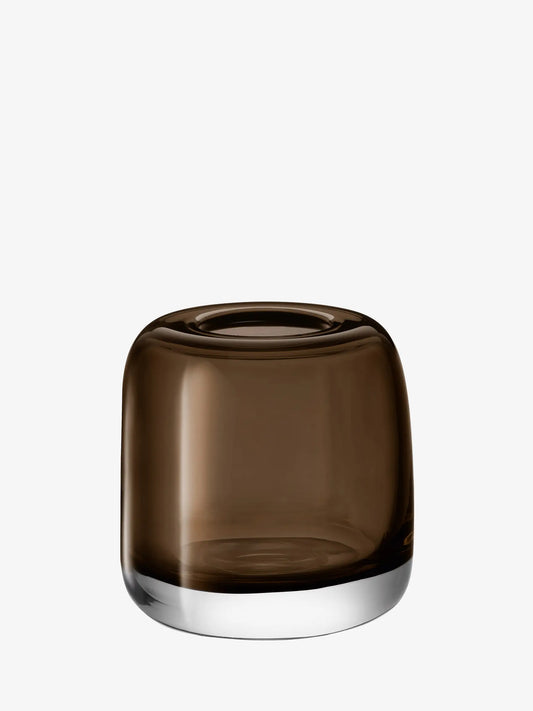 Melt Brown Vase - 6 Inches