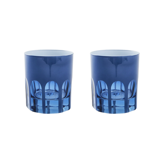 Rialto Glass OldFashioned/Duchess Set of 2