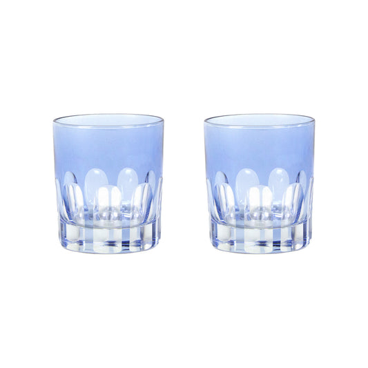 Rialto Glass Old Fashioned/Thistle, Set of 2