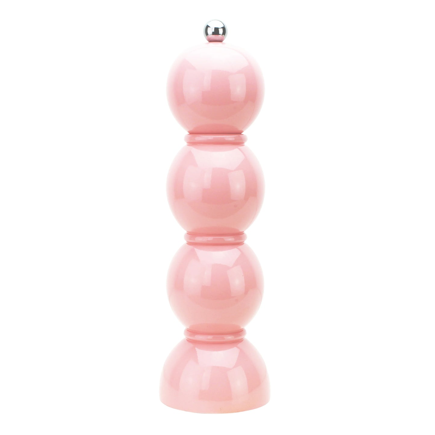 Pink Lacquered Salt/Pepper Mill