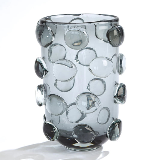 Rondelle Vase-Gray, Large