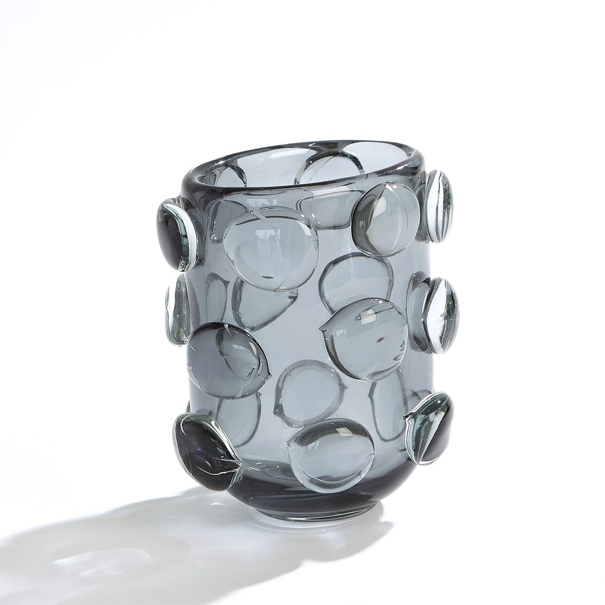 Rondelle Vase-Gray, Small