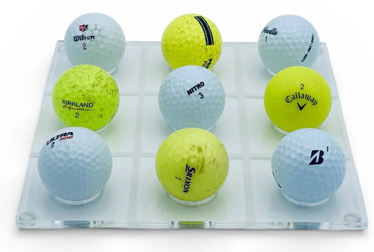 “La Vieja” Luxe Golf Balls Tic Tac Toe