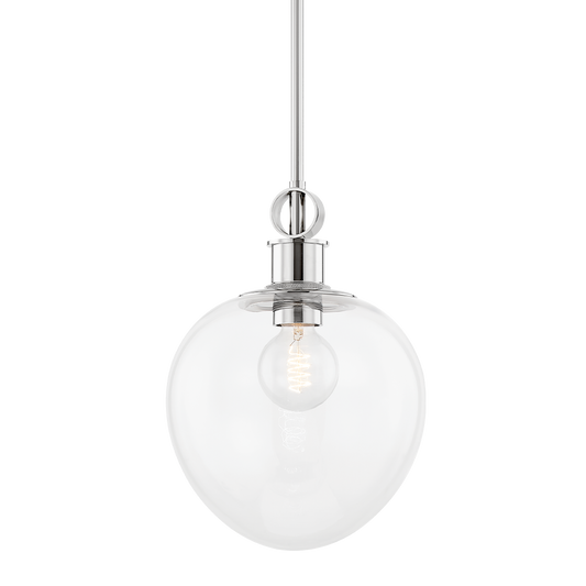 Anna Pendant - Polished Nickel