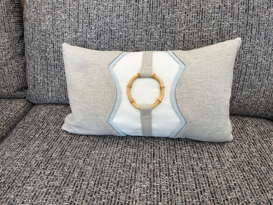 CAMILLE 12 - 12X20 PILLOW PALE BLU