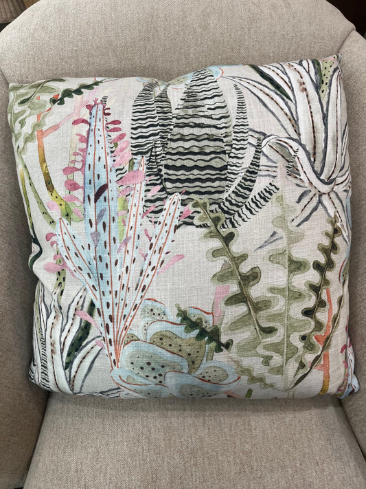 Springwood Pastel Pillow 22" X 22"