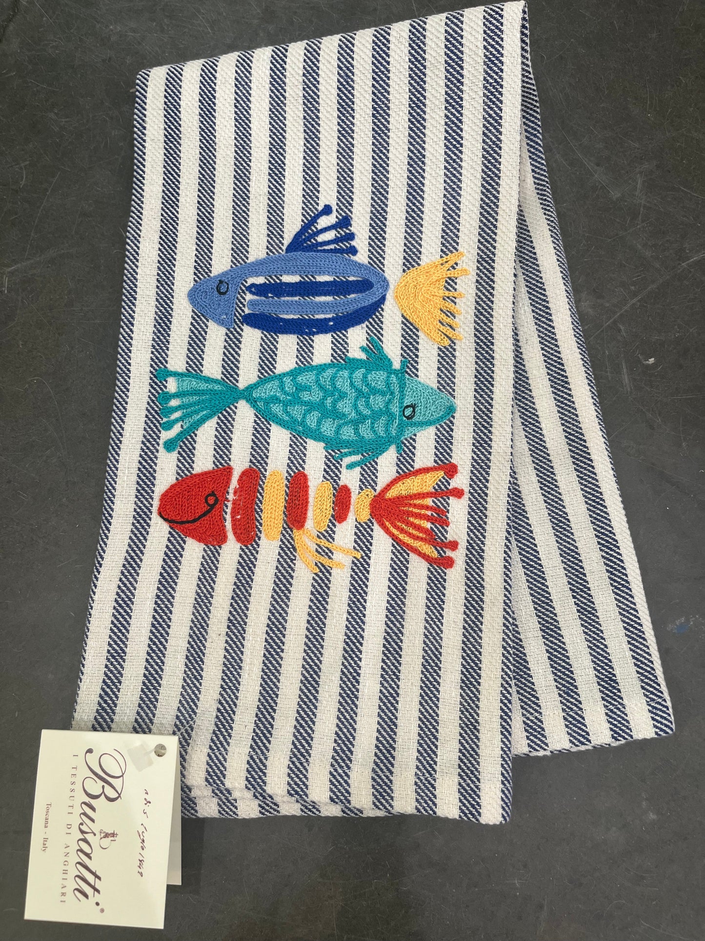 Pomelo Pesco Colorati Kitchen Towel