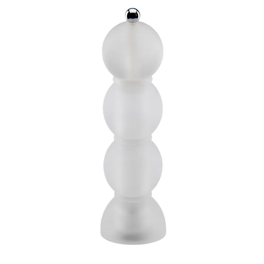 Frosty Clear Icy Mini Bob Salt or Pepper Mill  - 24CM