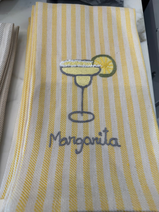 Kitchen Towel Margarita Limoni Stripe