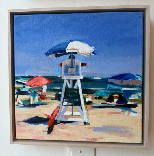 Beach Duty Oil on Canvas