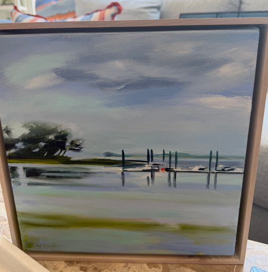 The Quiet Marsh Oil on Canvas