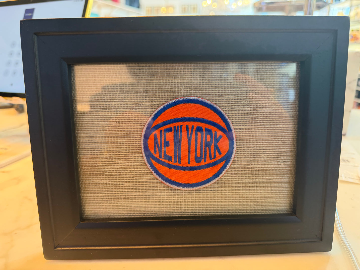 NY Knicks Framed Patch