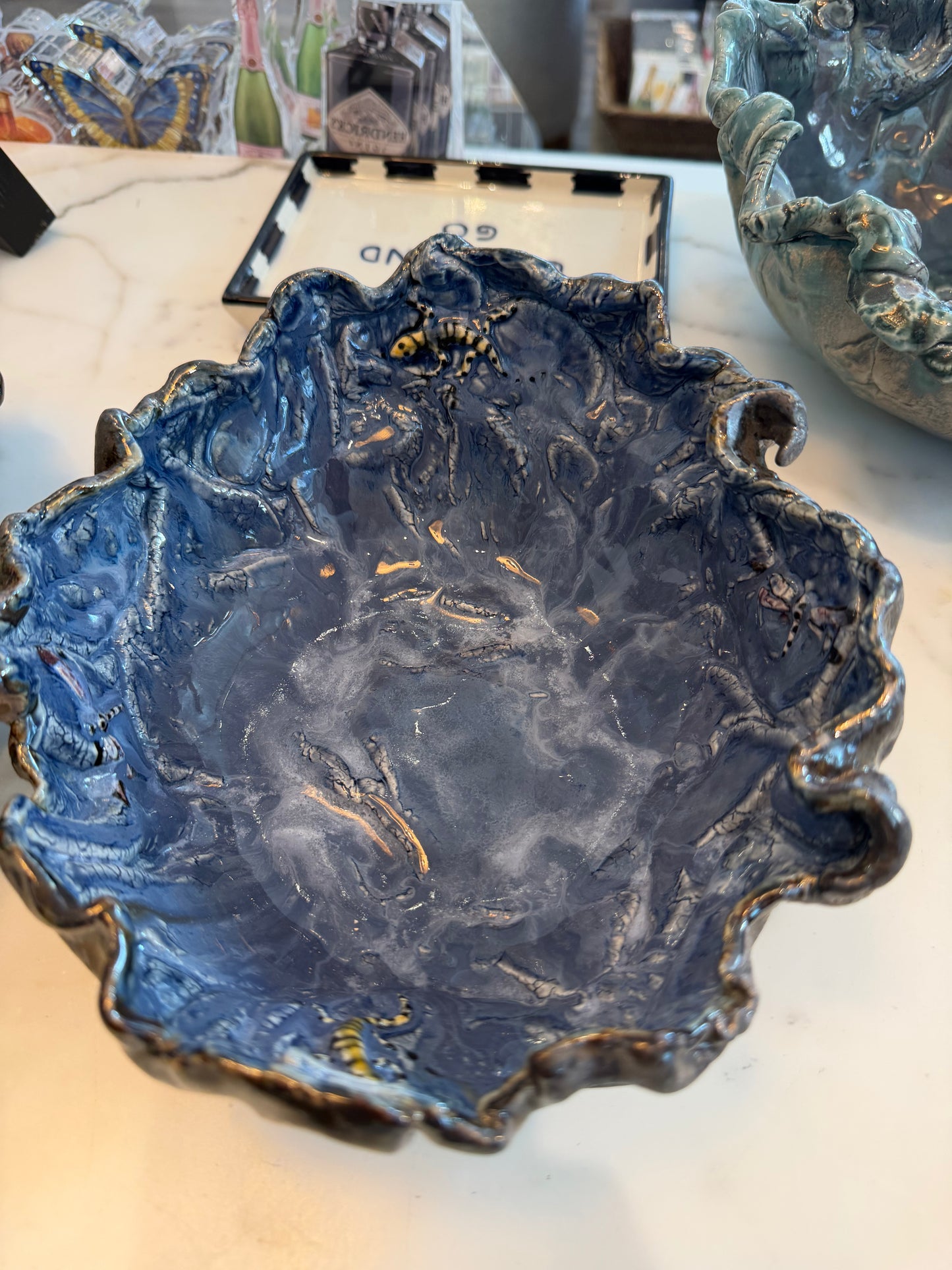 Handcrafted Blue Bowl