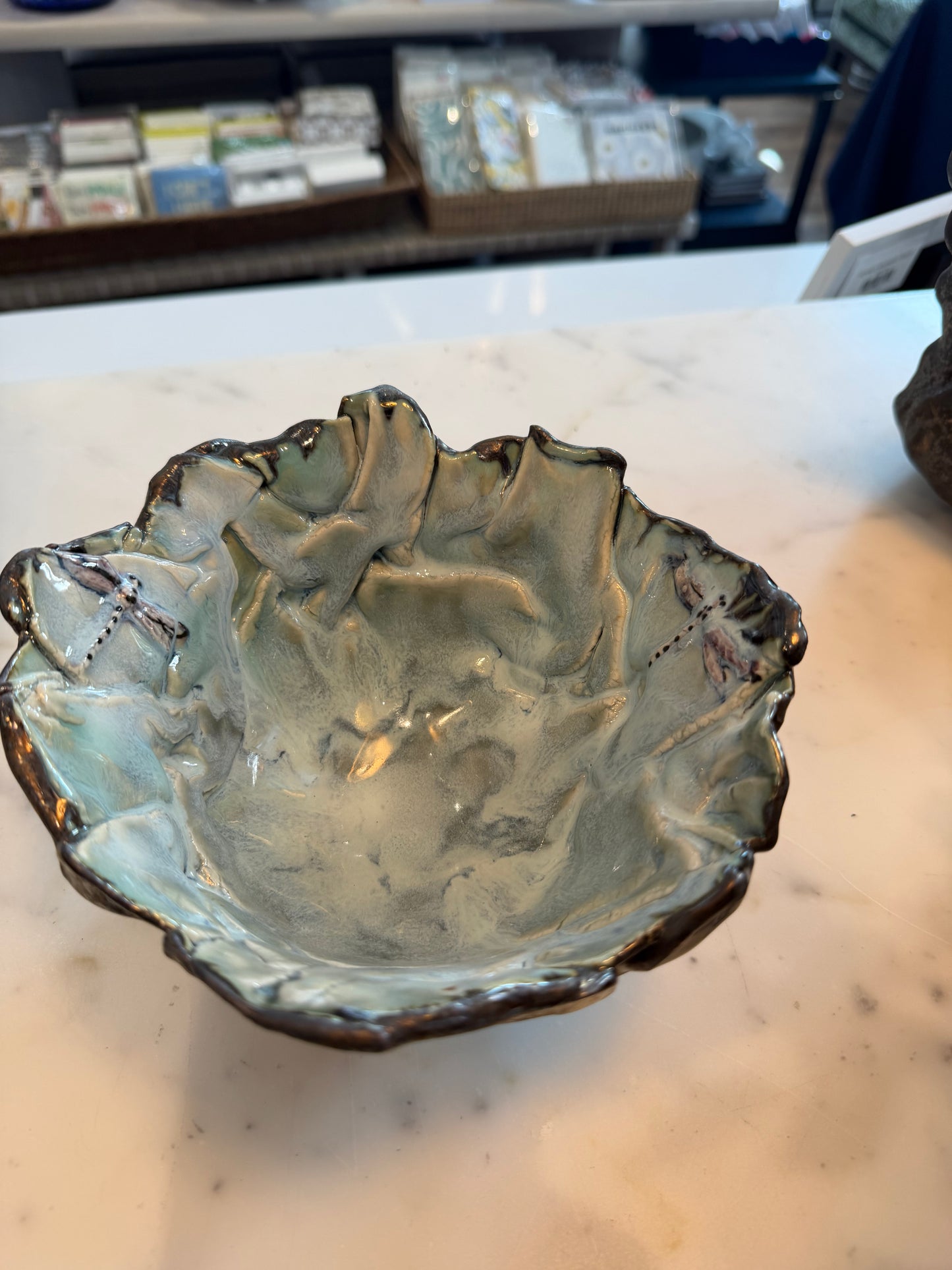 Handcrafted Light Blue Bowl