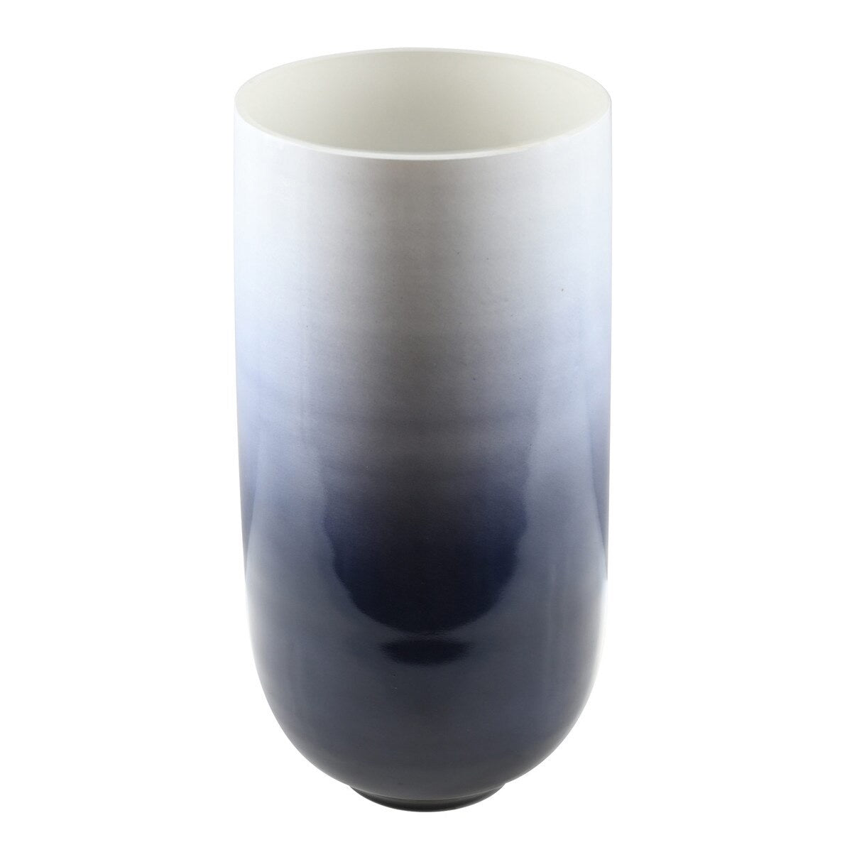 10" Ombre Vase Glass