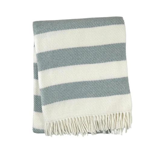 Candy Stripe throw / Cream Slate RYE