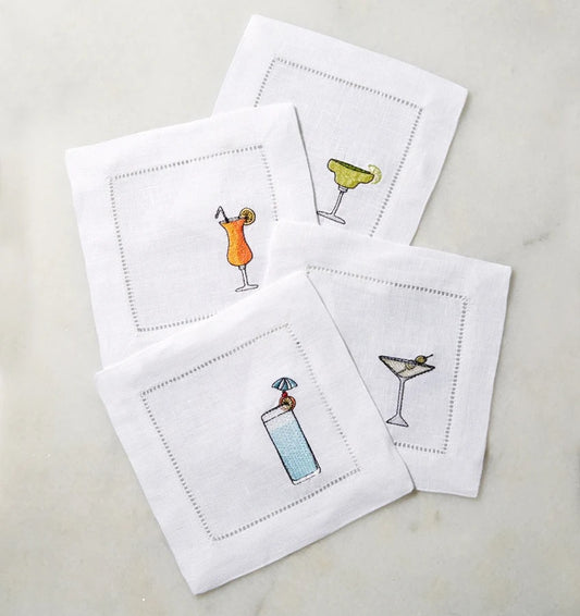 Bevande Cocktail Napkins  - S/4 (Copy)