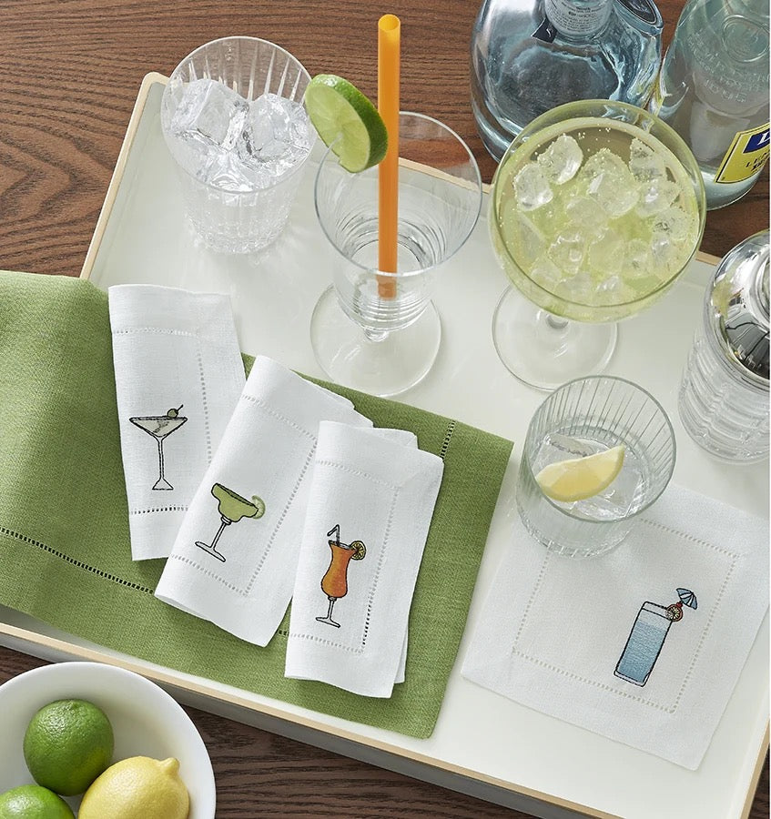 Bevande Cocktail Napkins  - S/4 (Copy)