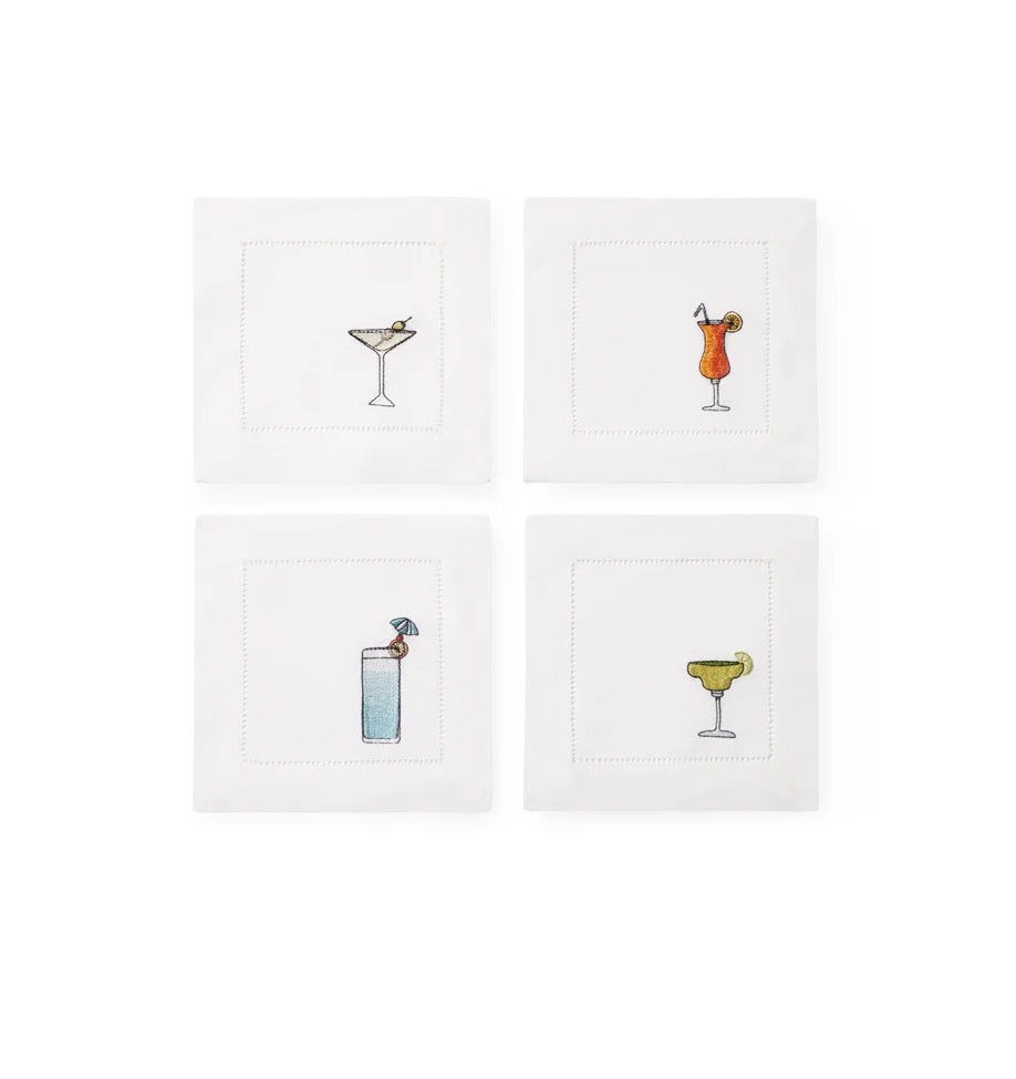 Bevande Cocktail Napkins  - S/4 (Copy)