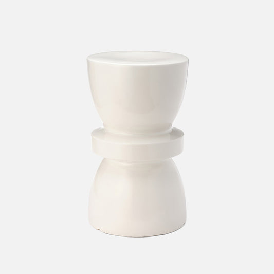 Binx Outdoor Stool - White
