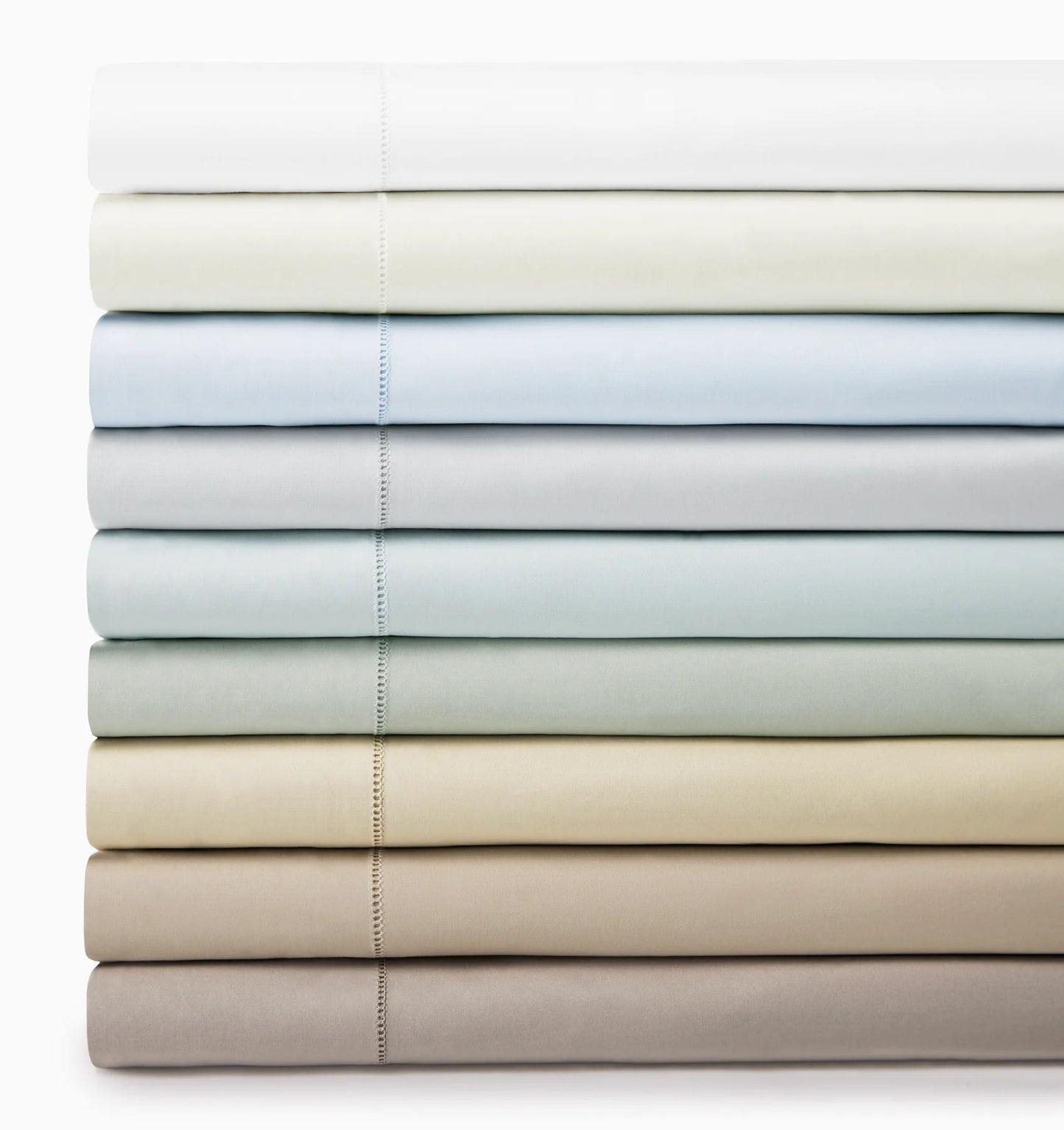 Celeste - Full/Queen Flat Sheet 96x114 - White