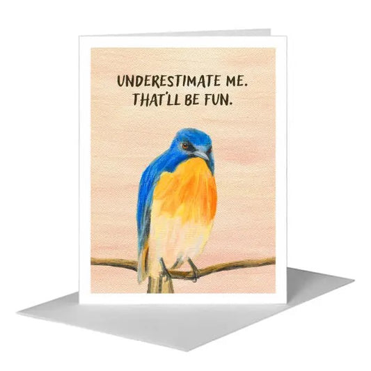 Orange Chest Greeting Card