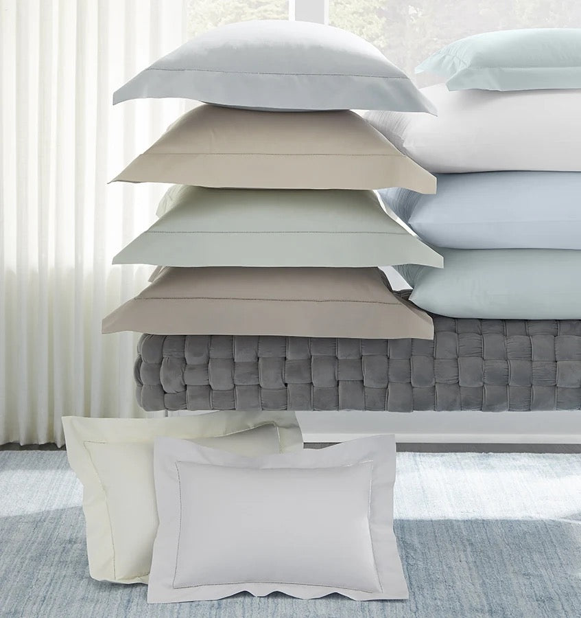 Celeste - Full/Queen Flat Sheet 96x114 - White